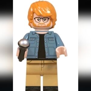 Ed Sheeran Casual Clothes And Hat Custom Lego Singer